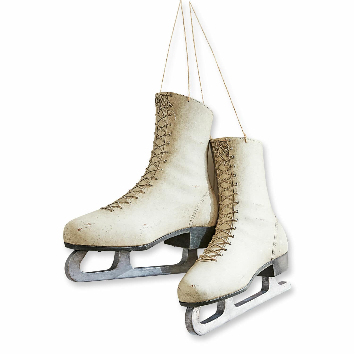 Decoratieve schaats set van 2 Thibaud