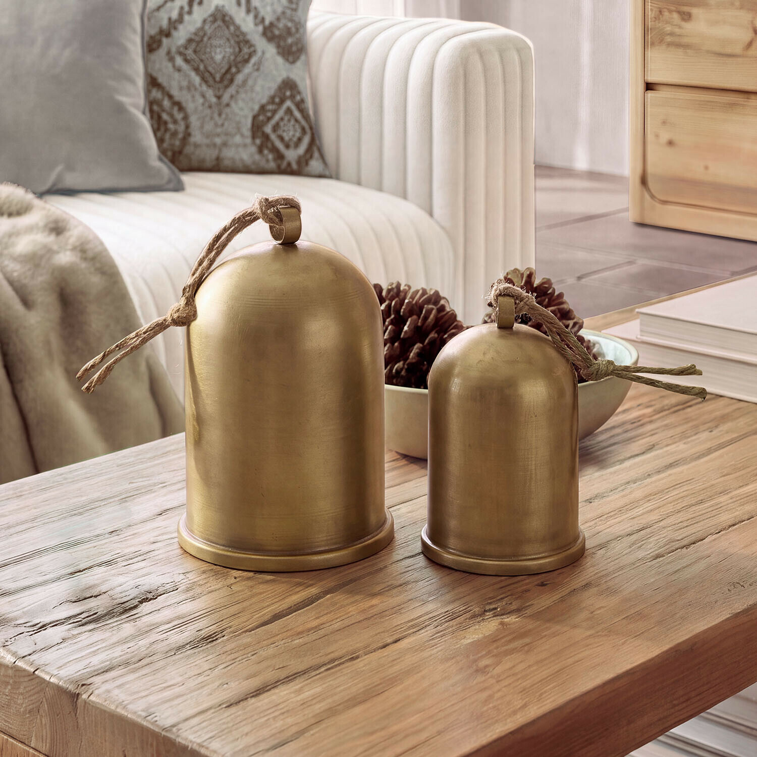 Decoratieve klok set van 2 Miravona