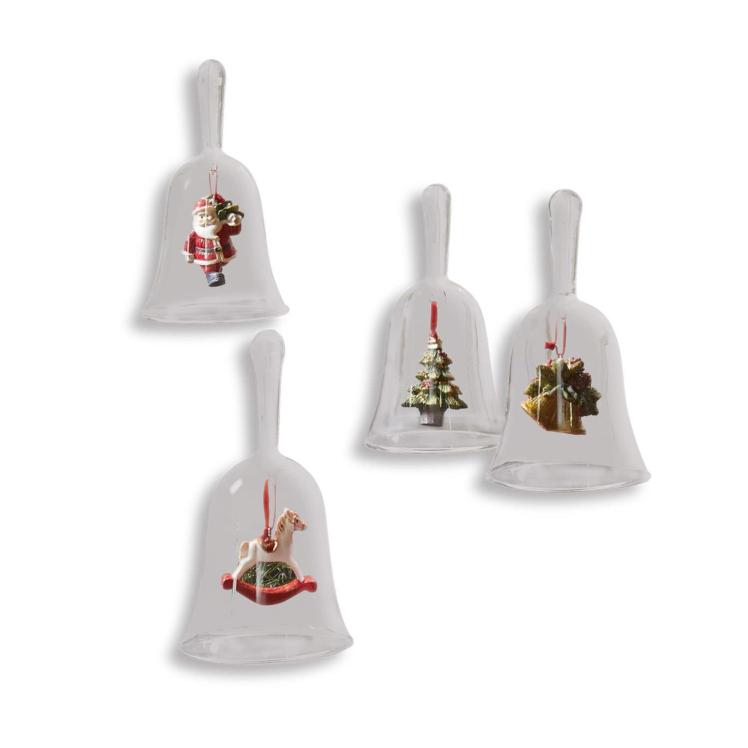 Kerstklokje, set van 4 Aribelle