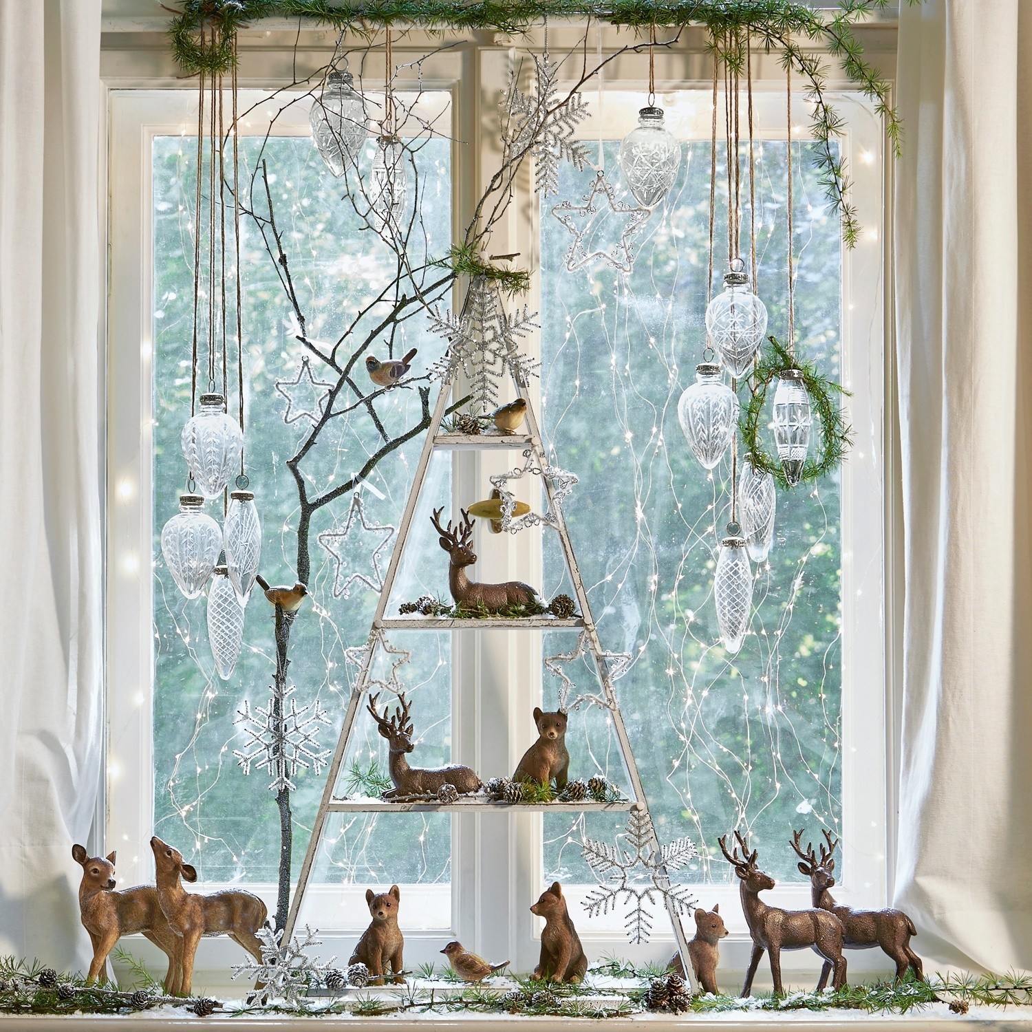 Hert set van 2 Janville