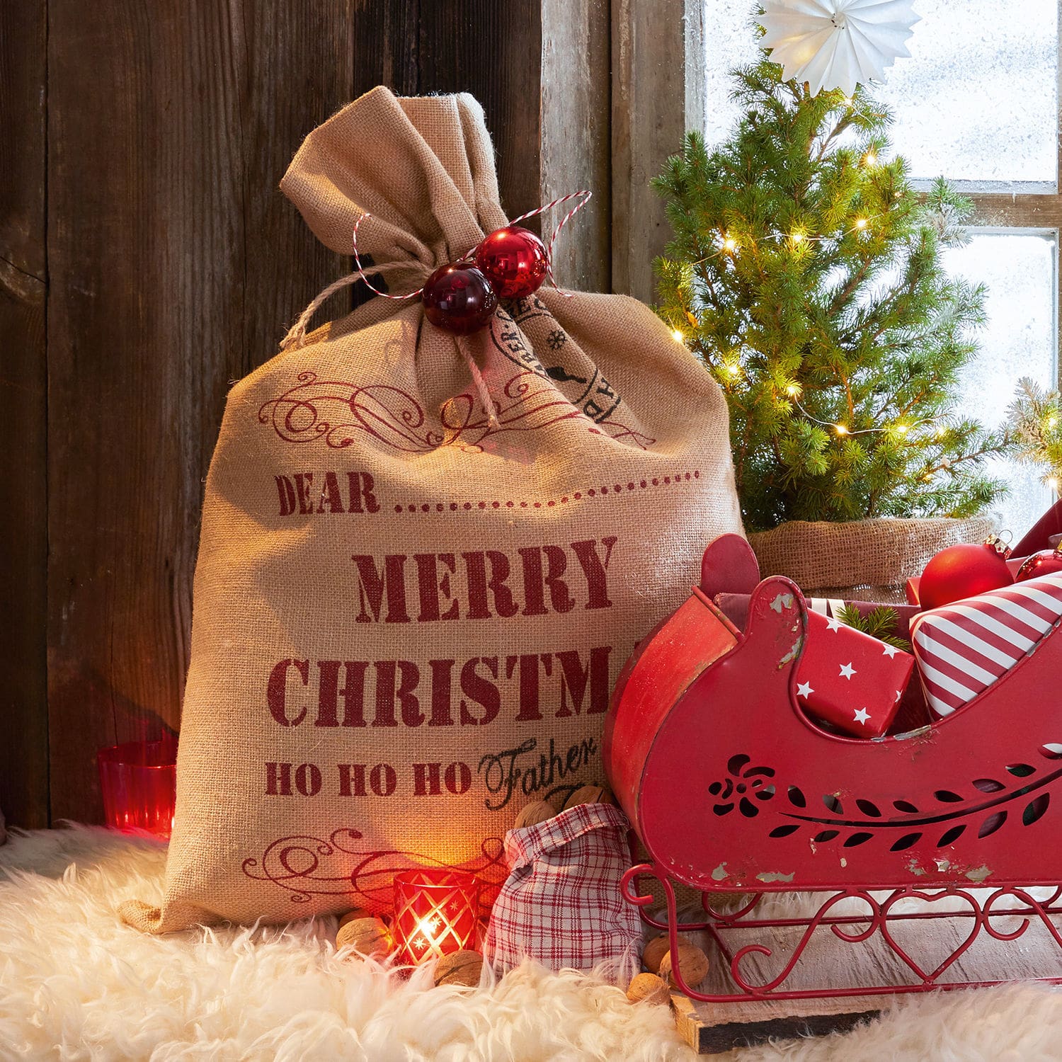Cadeauzak Christmas