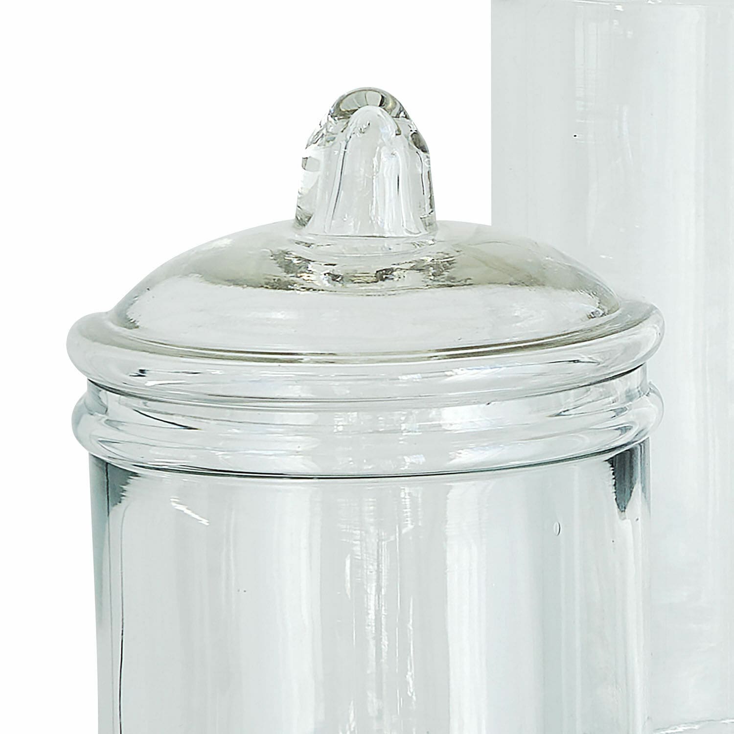 Glazen pot set van 3 Velisara