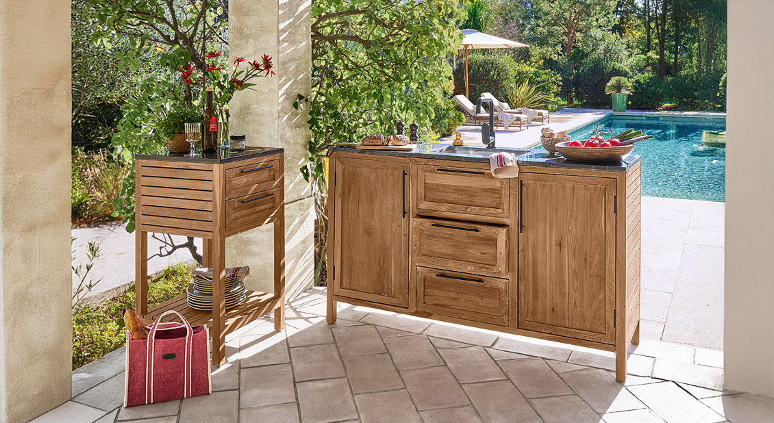 Zomers koken in de buitenlucht