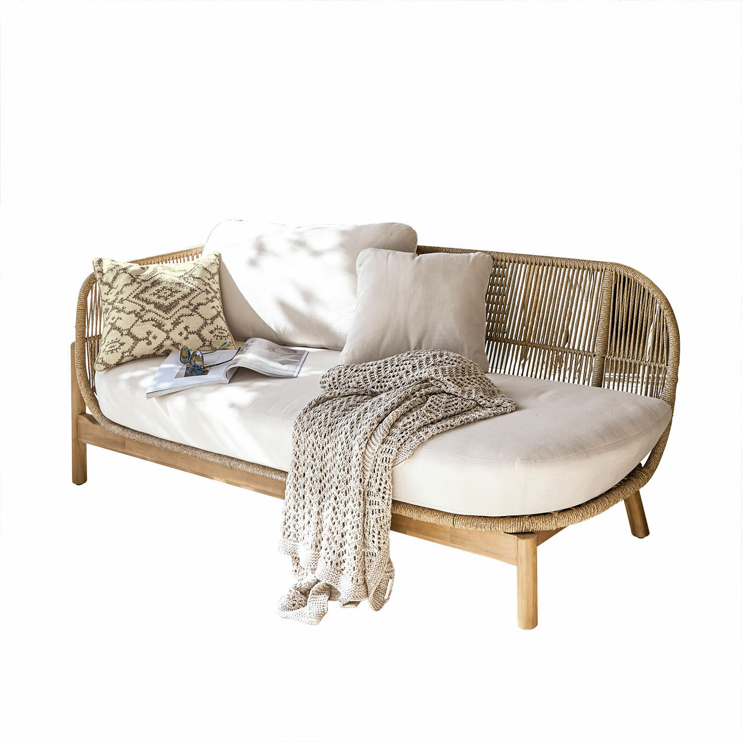 Chaise longue FSC®-100% Belvidere