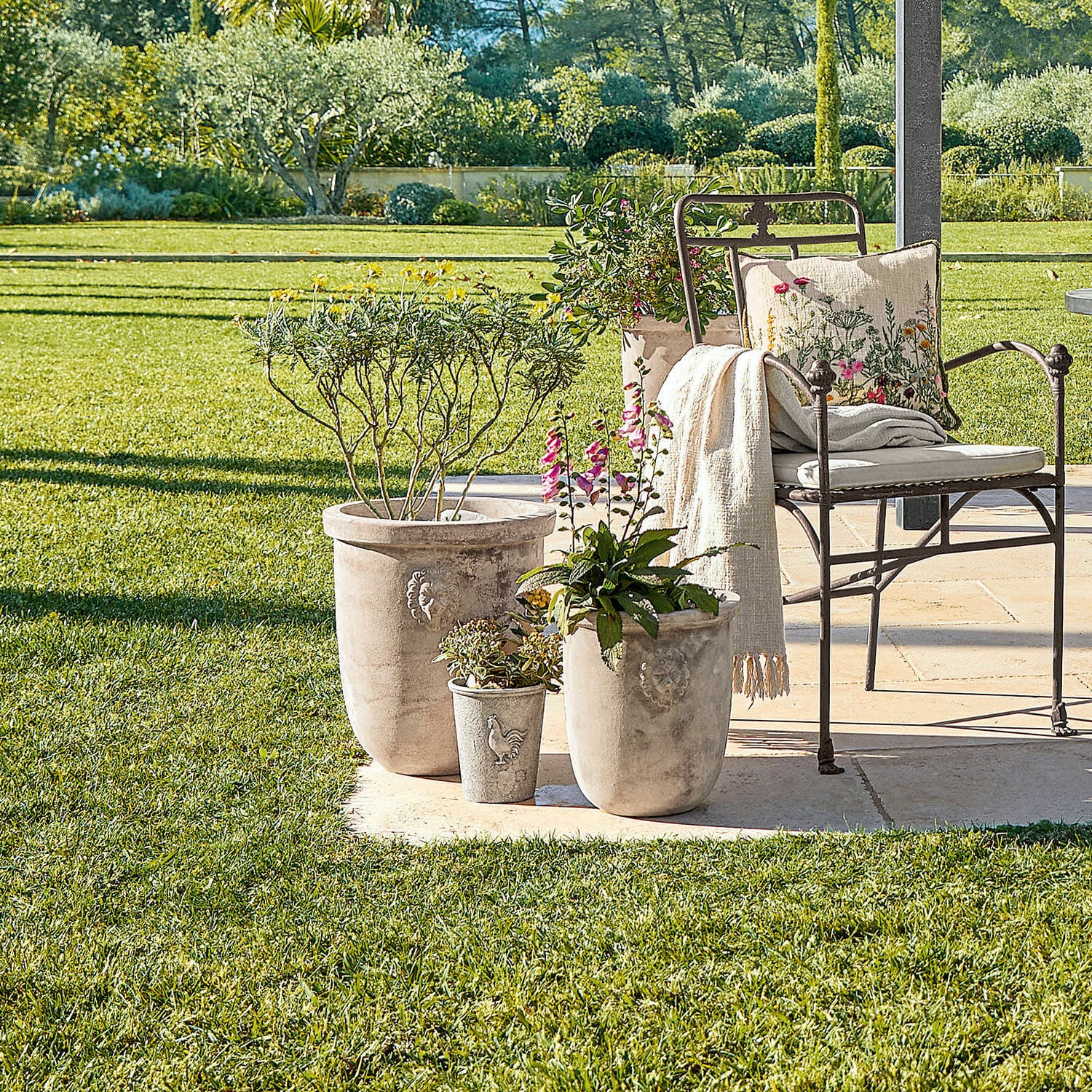 Sierpot set van 3 Autigny