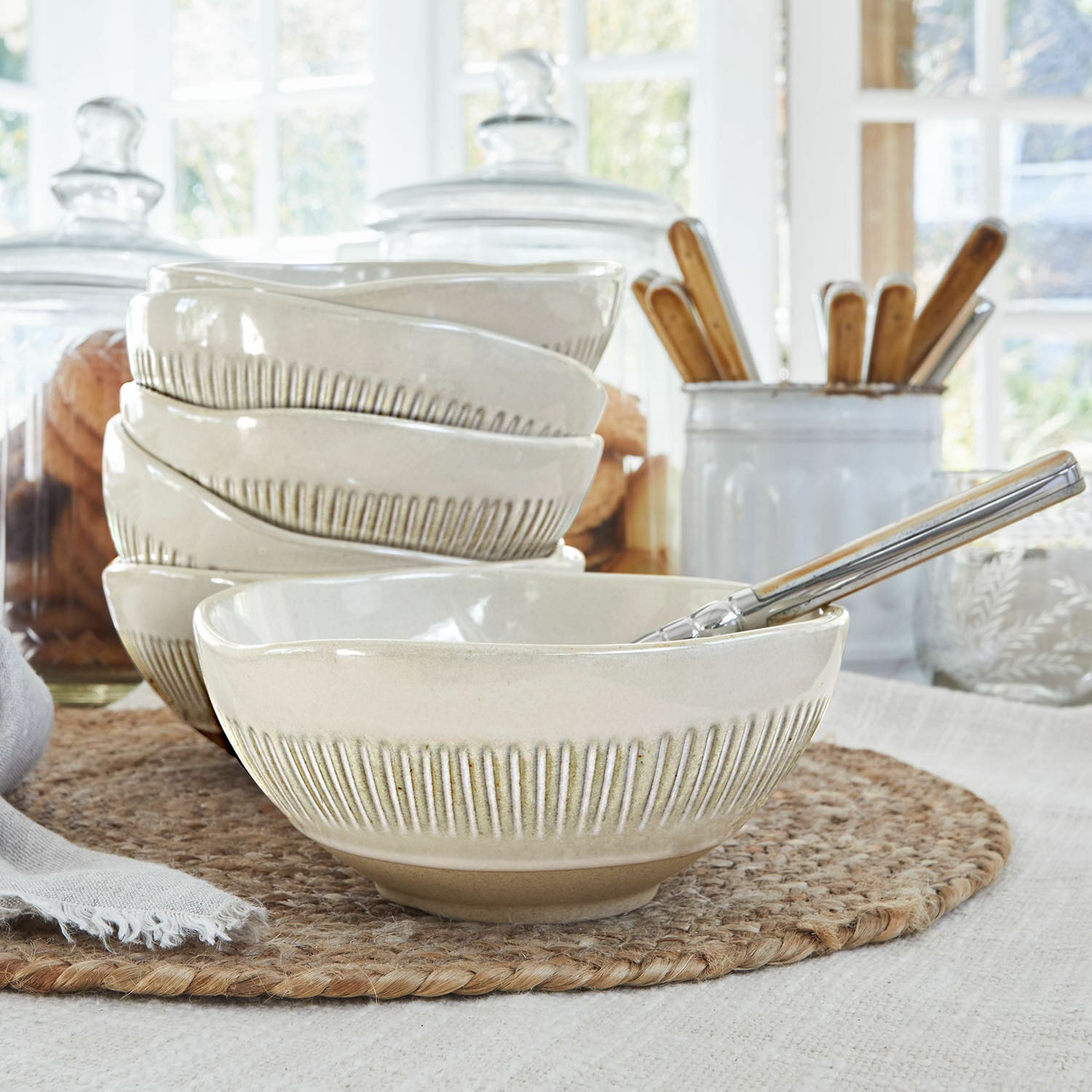 Kommetje set van 6 Périers