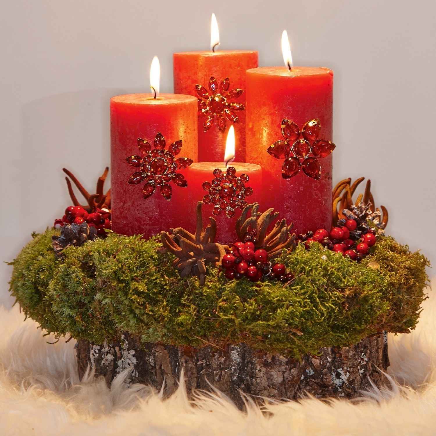 Decoratiepin set van 4 Féron