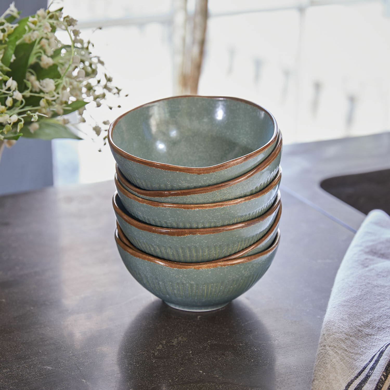 Kommetje set van 6 Périers