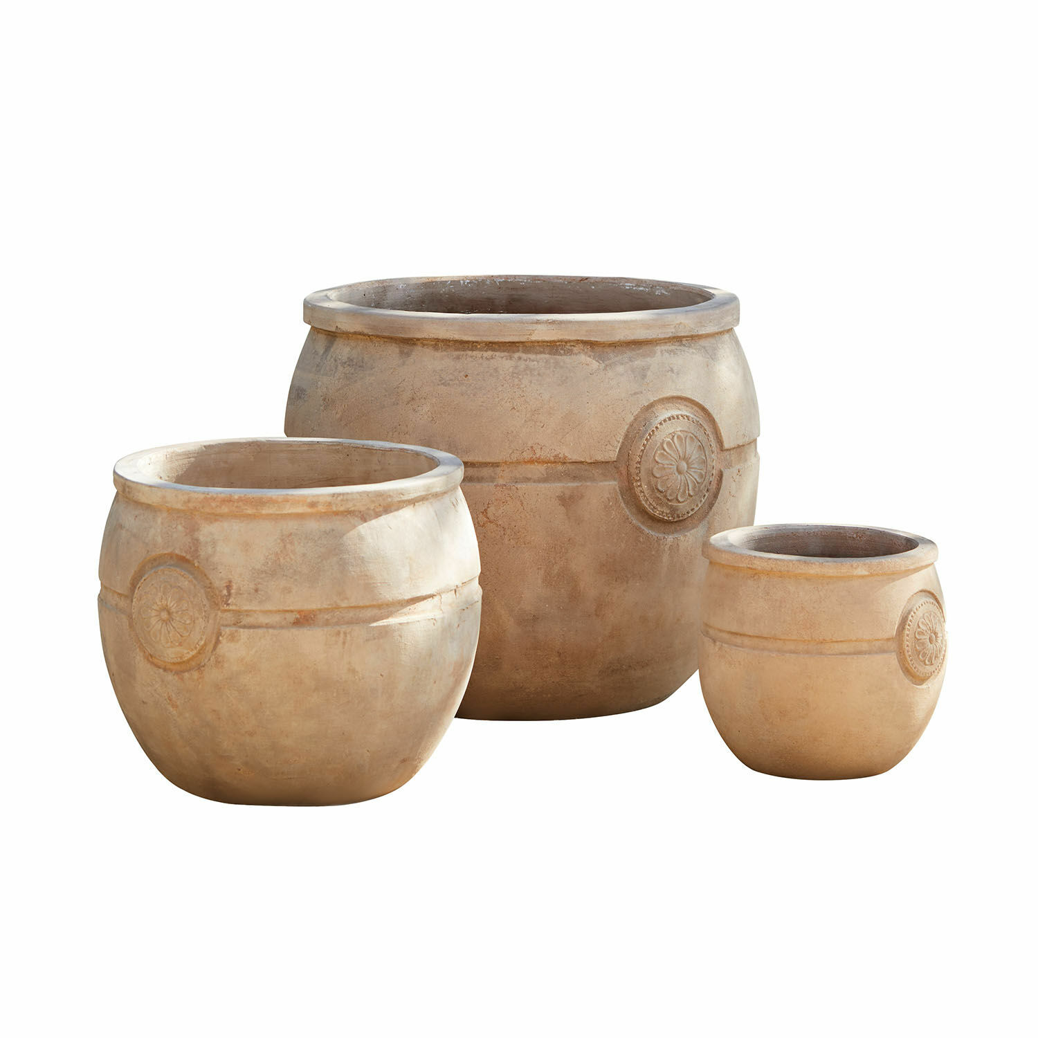 Bloempot set van 3 Clorivon