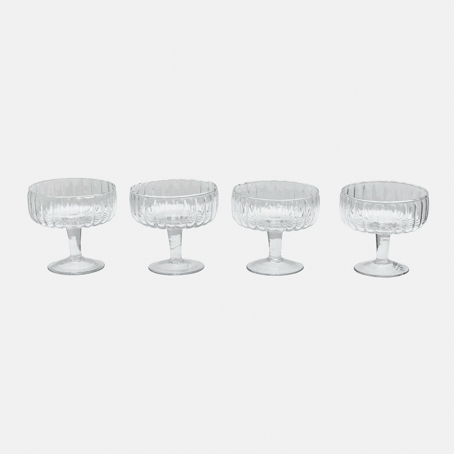 Glas set van 4 Solerón