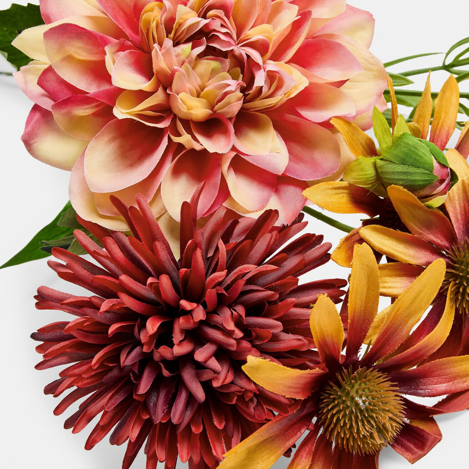 Decoratieve bloem set van 4 Zévrine