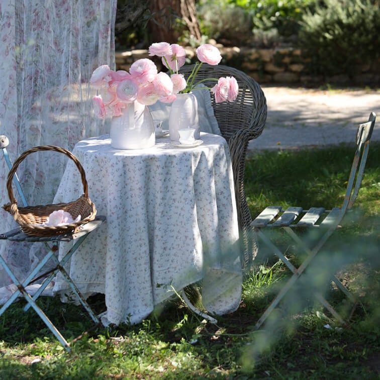 Een tuin vol voorjaarsromantiek