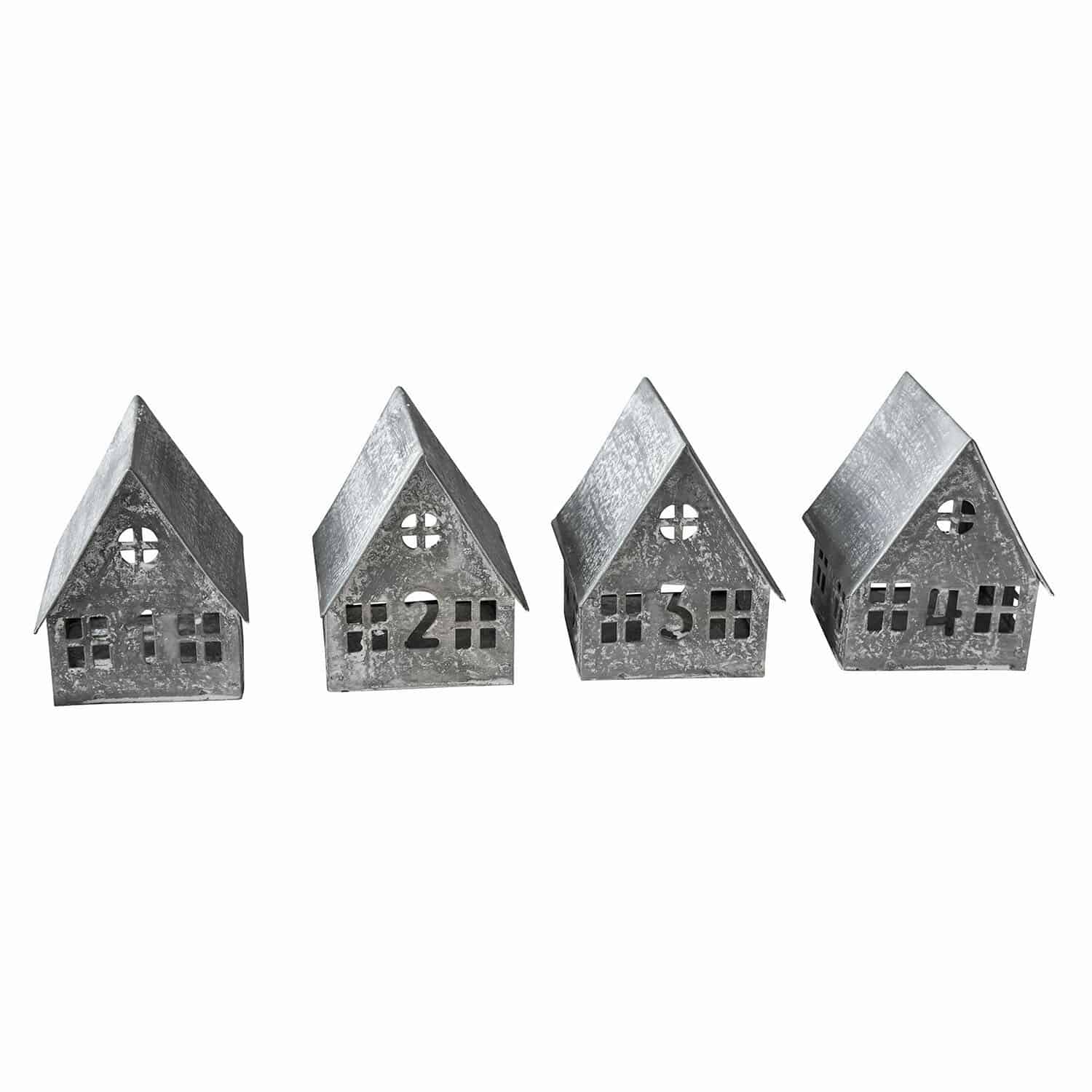 Windlichtje set van 4 Ivolere