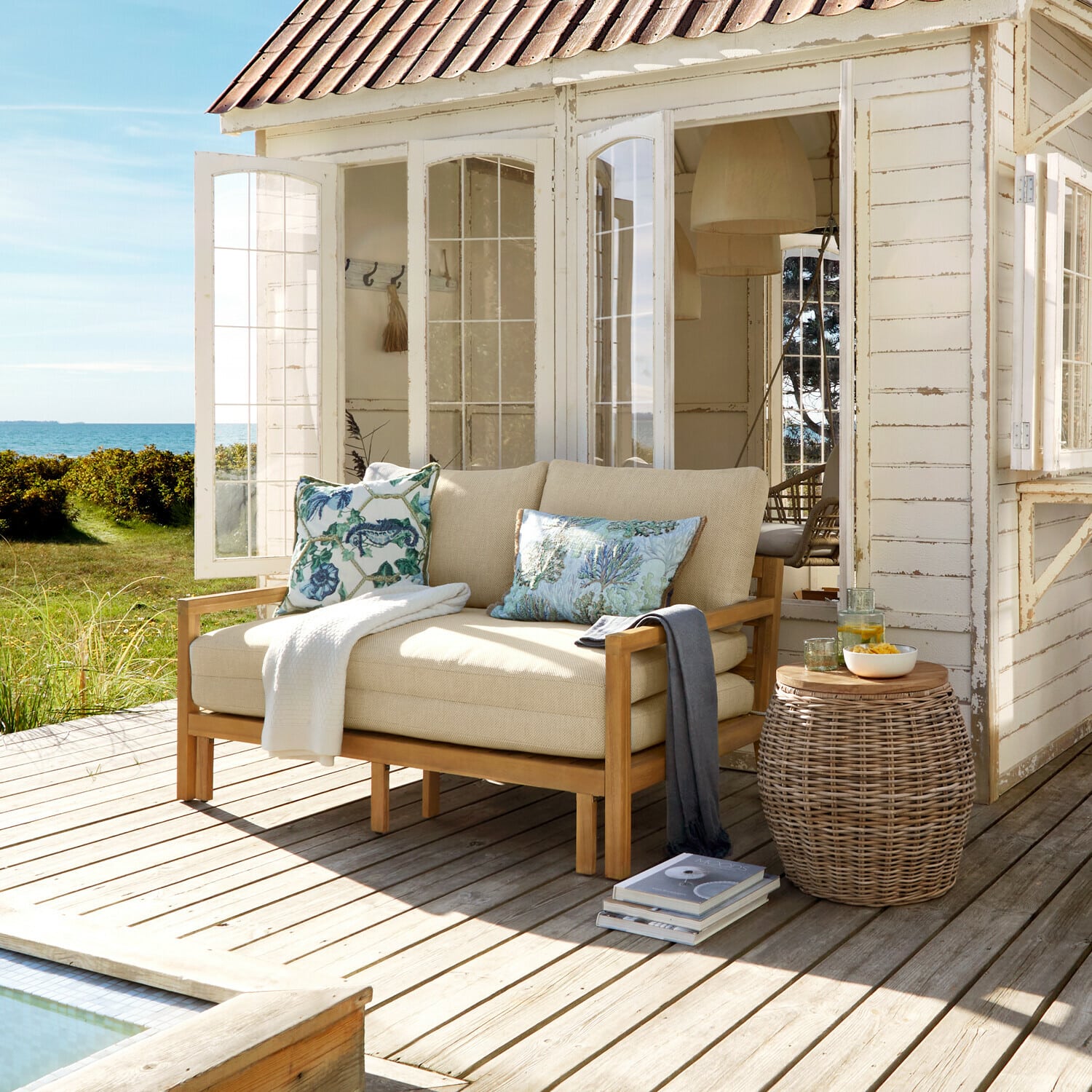 Uitschuifbare bank Tjorna