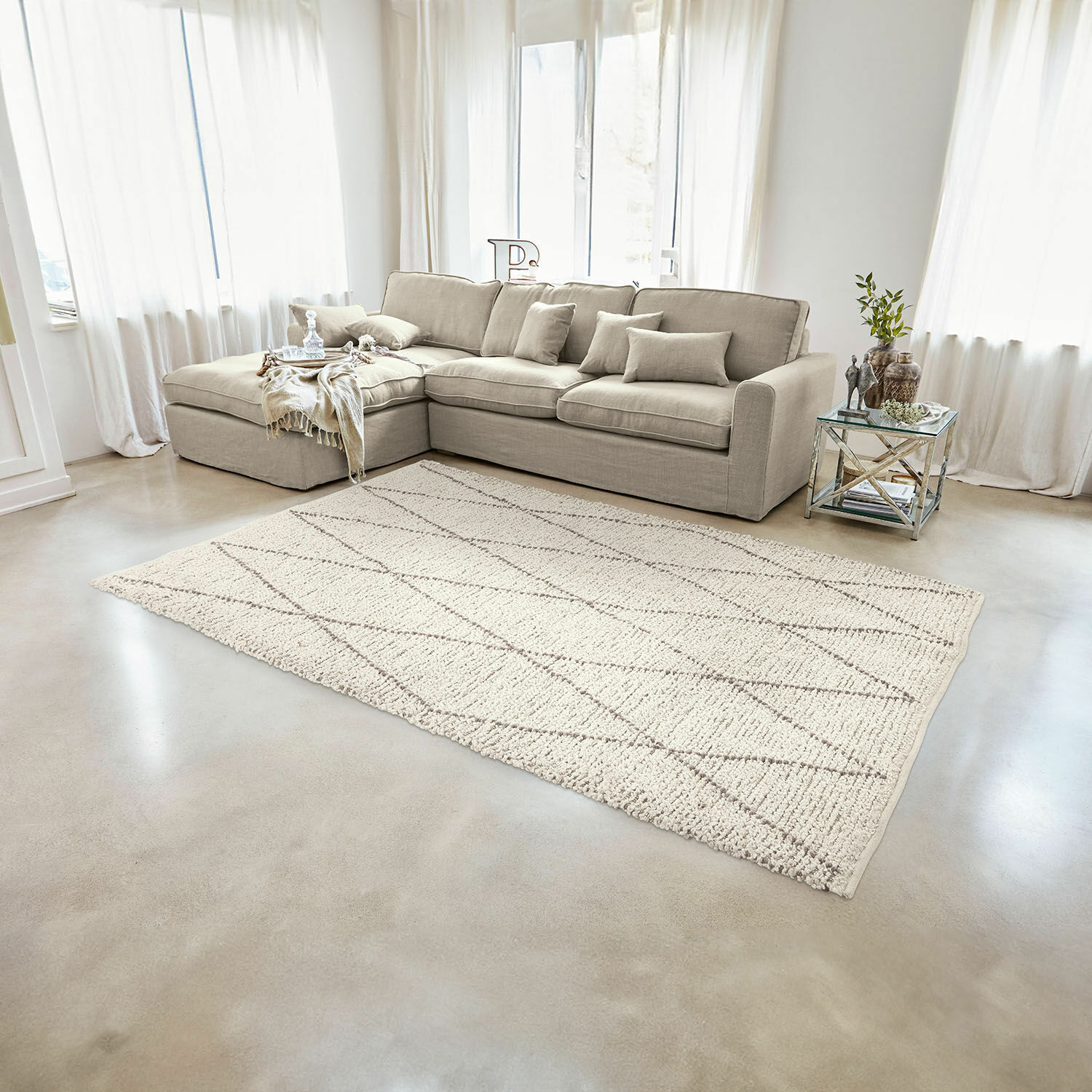 Vloerkleed voor binnen en buiten Louka