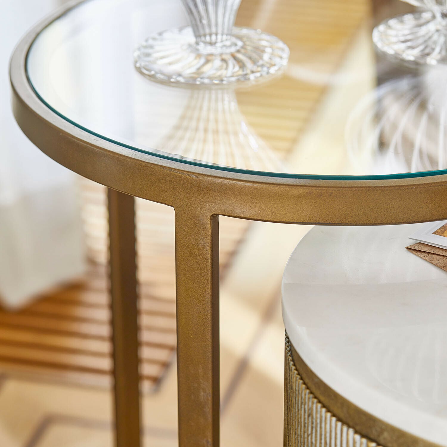 Bijzettafeltje set van 2 Salerico