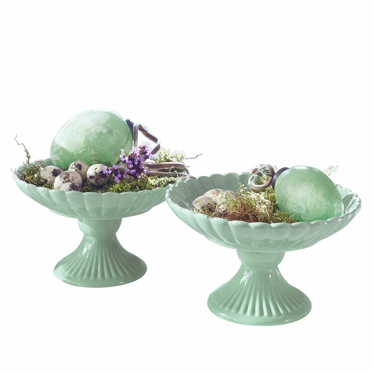 Schaal set van 2 Zervil