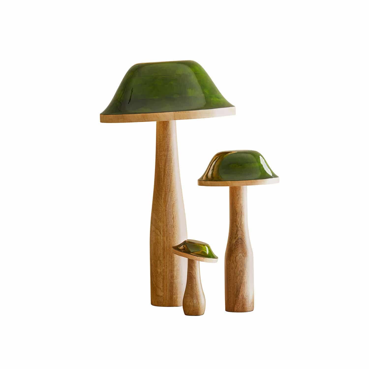 3-delige set sierpaddenstoelen Kivalor