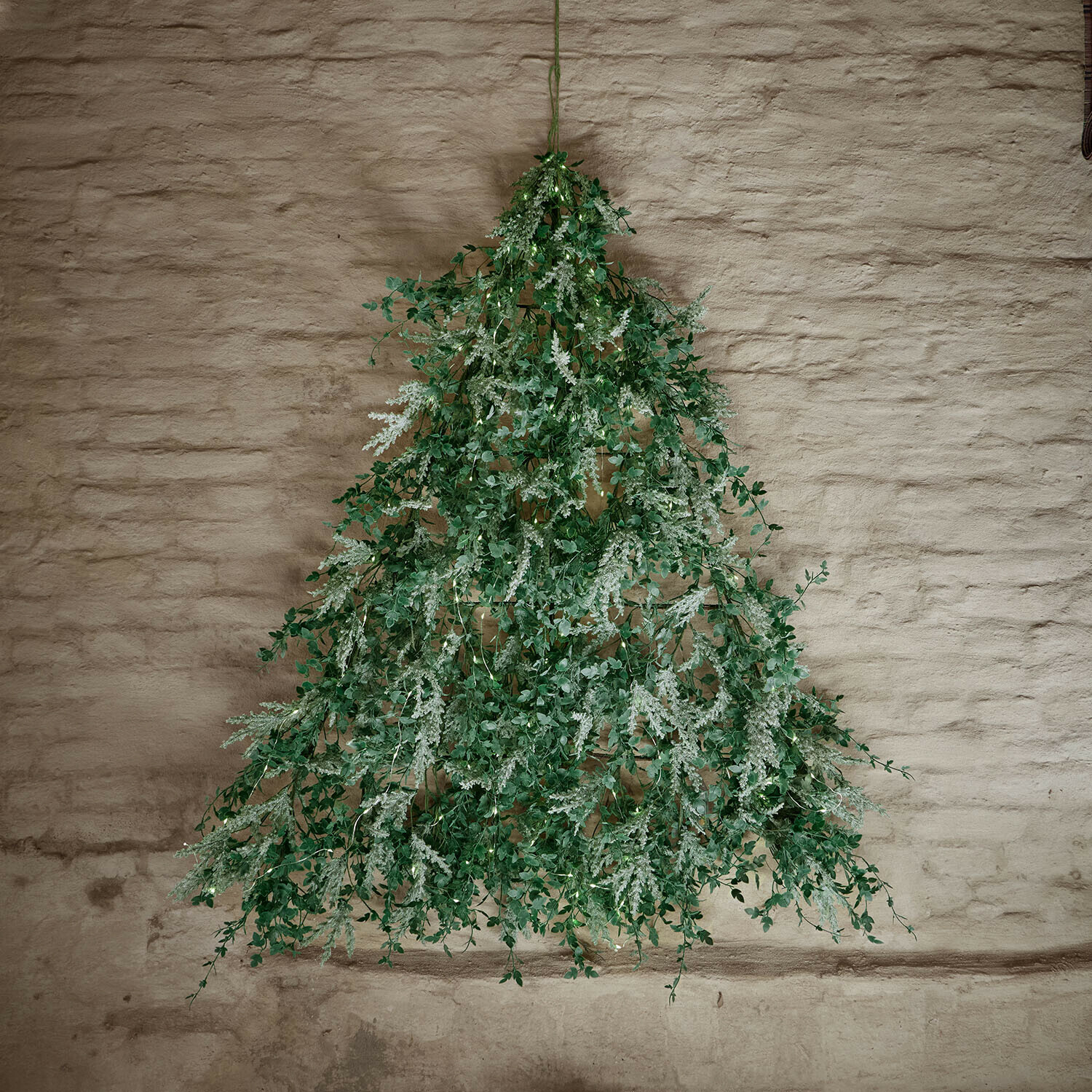 Wandkerstboom met ledverlichting Florévie