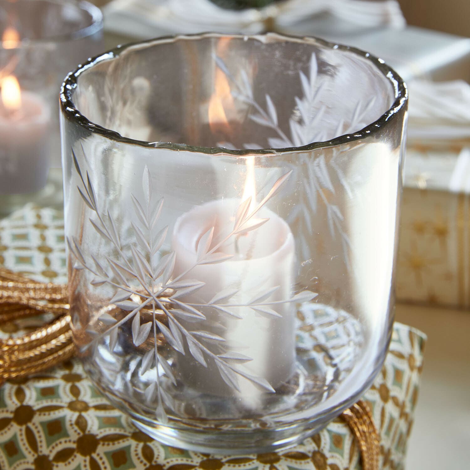 Windlicht set van 3 Selhild