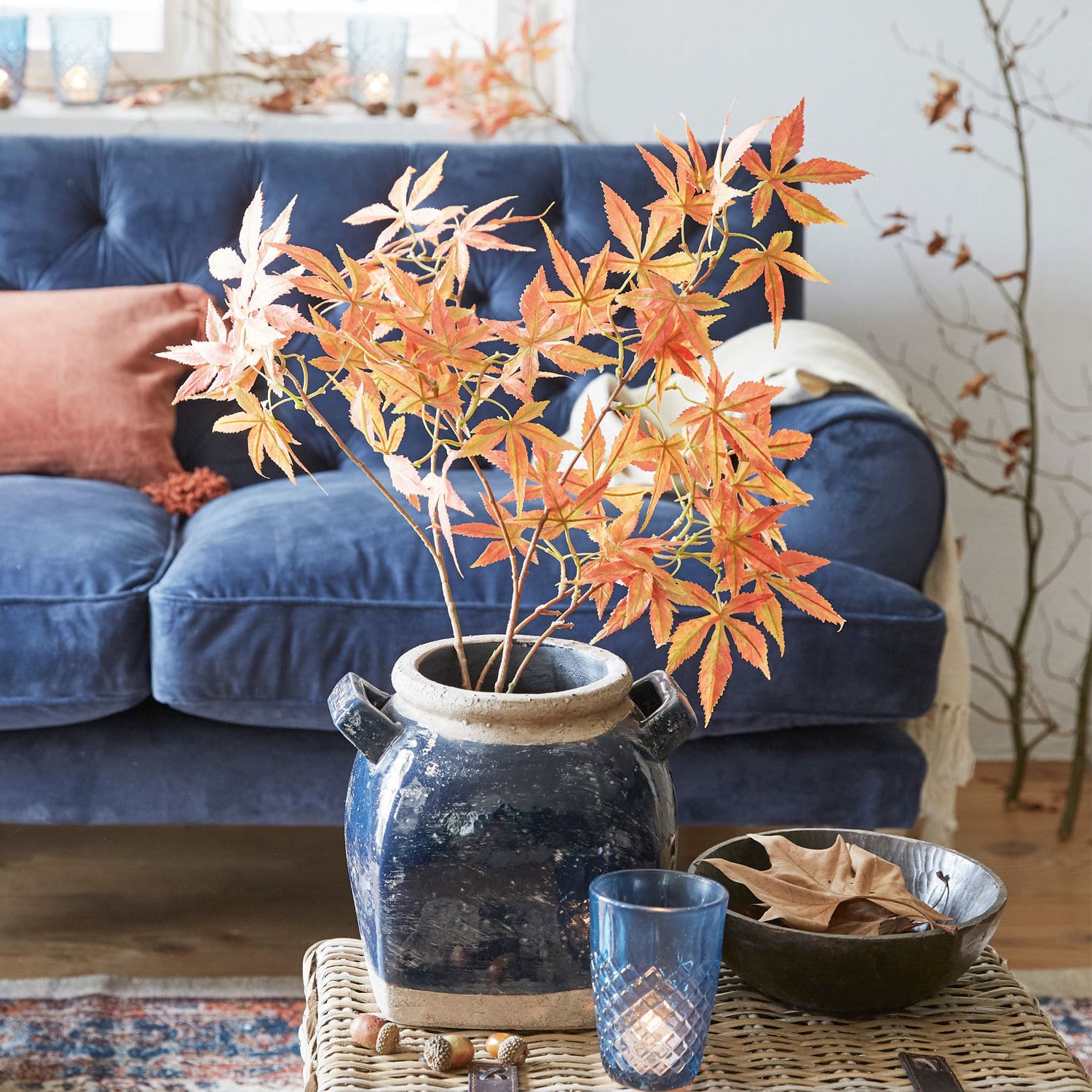Decoratieve tak set van 2 Reddiere