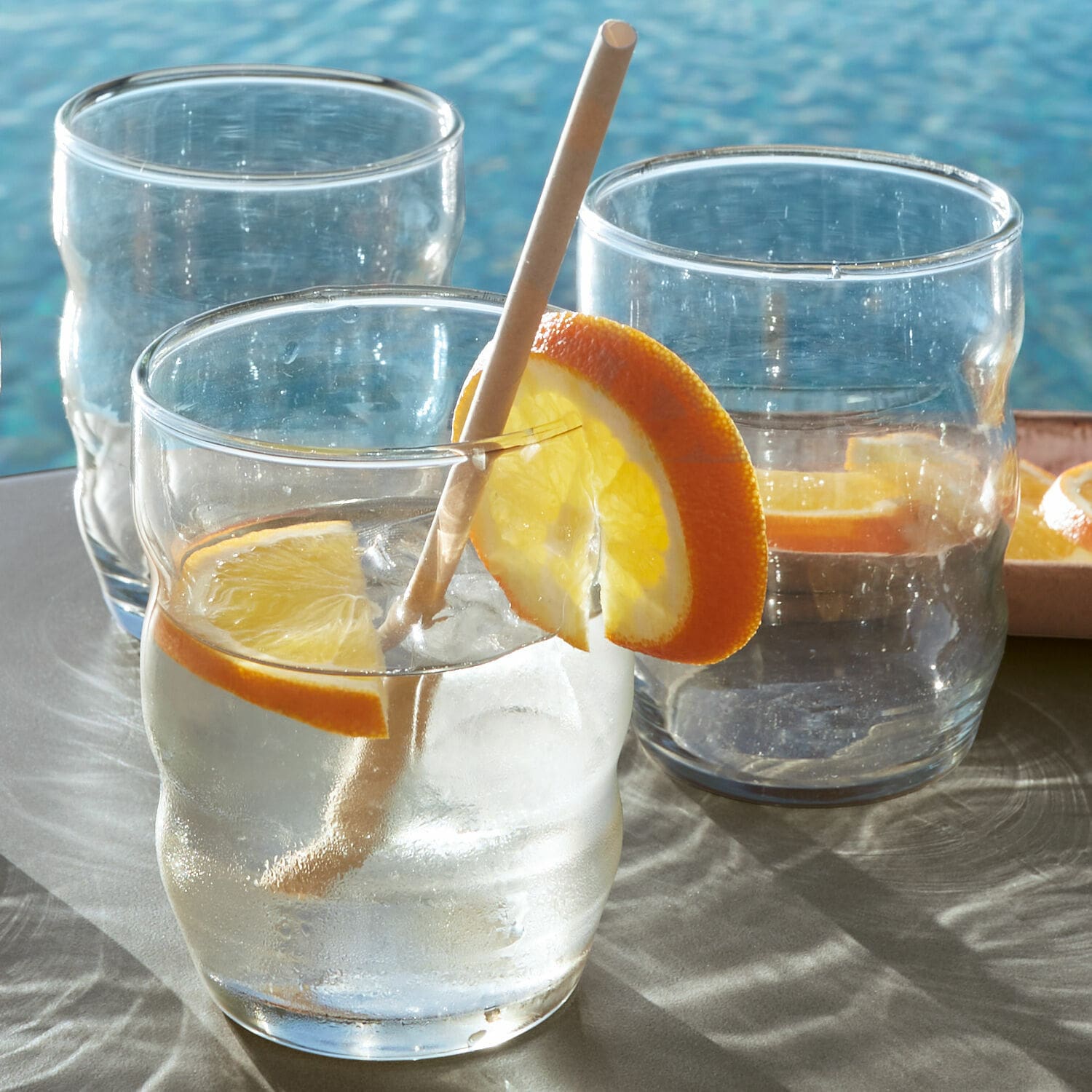 Glas set van 4 Tournavin