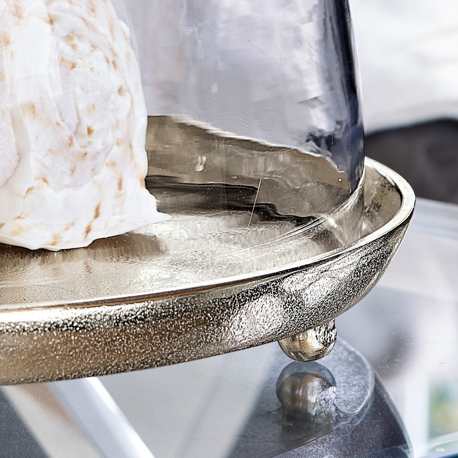 Glazen stolp met plateau Voilá