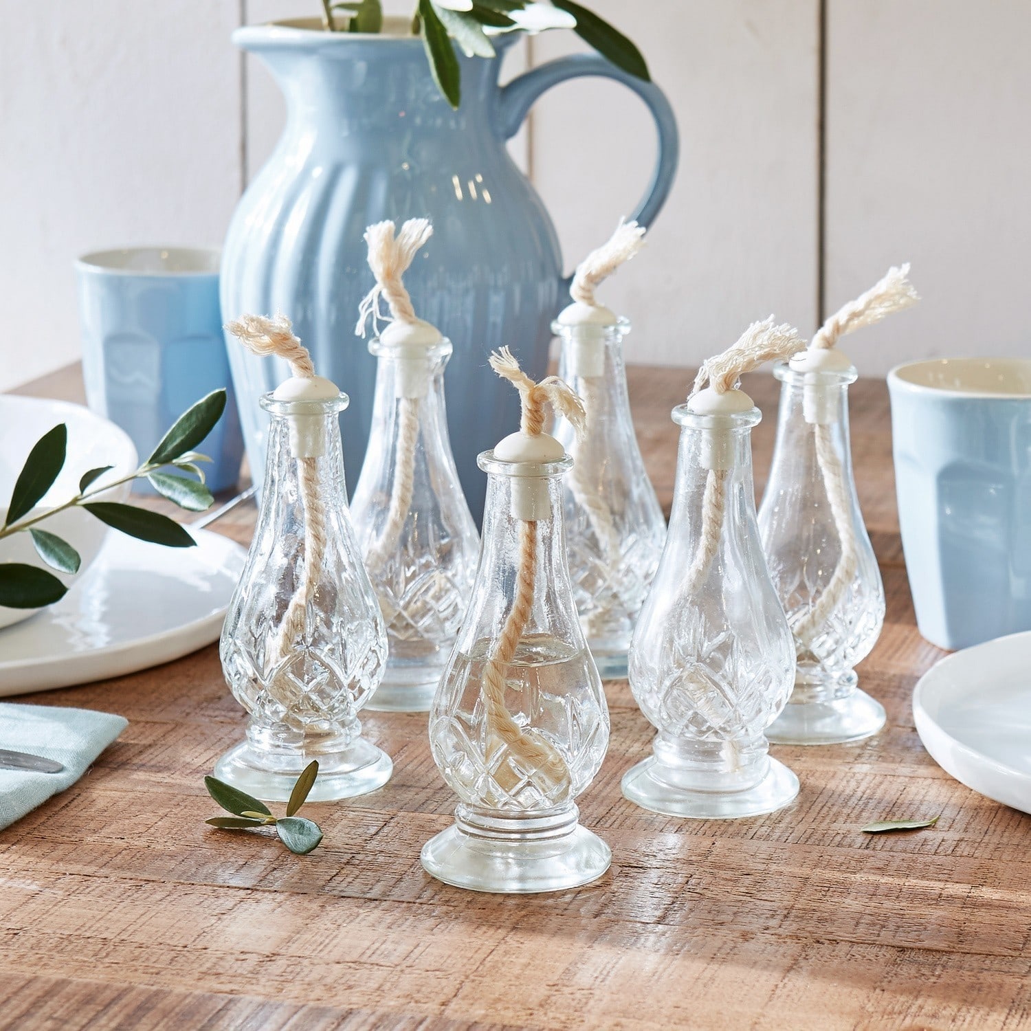 Olielamp set van 6 Octavia